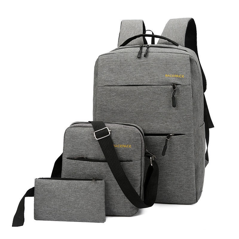 Multi-Pocket Laptop Backpack and Accessory Set Bowlift