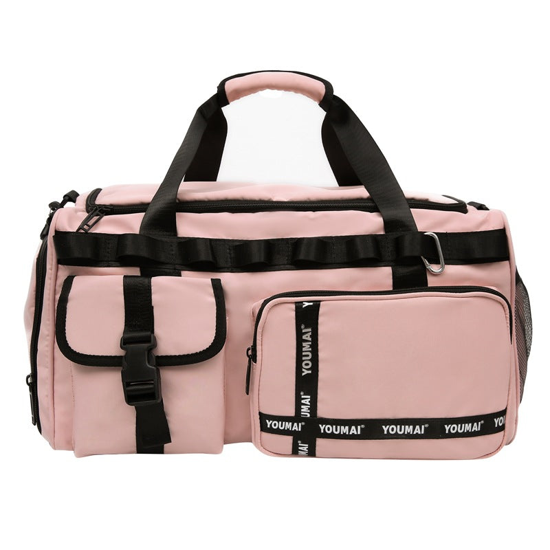 Sporty Multifunctional Duffel Bag With Practical Compartments Bowlift