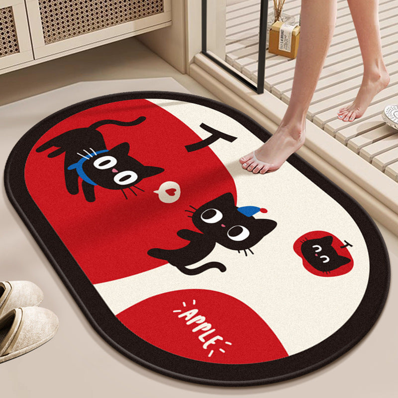 Decorative Area Rug Bowlift