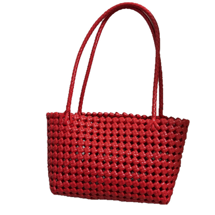 Handwoven shopping bag with soft handle Bowlift