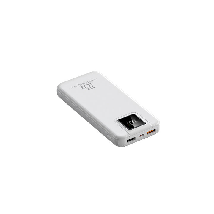 Portable power bank with intelligent fast charging function and digital charge level display Bowlift
