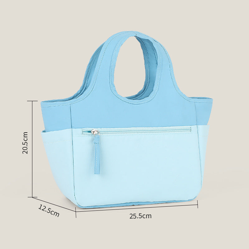 Insulated picnic bag with practical outer pocket Bowlift