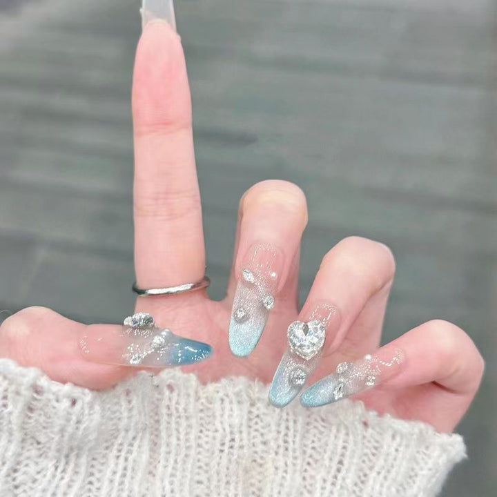 3D Decorative Press-On Nail Set Bowlift