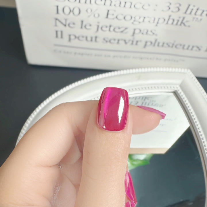 High-Gloss Press-On Nail Set