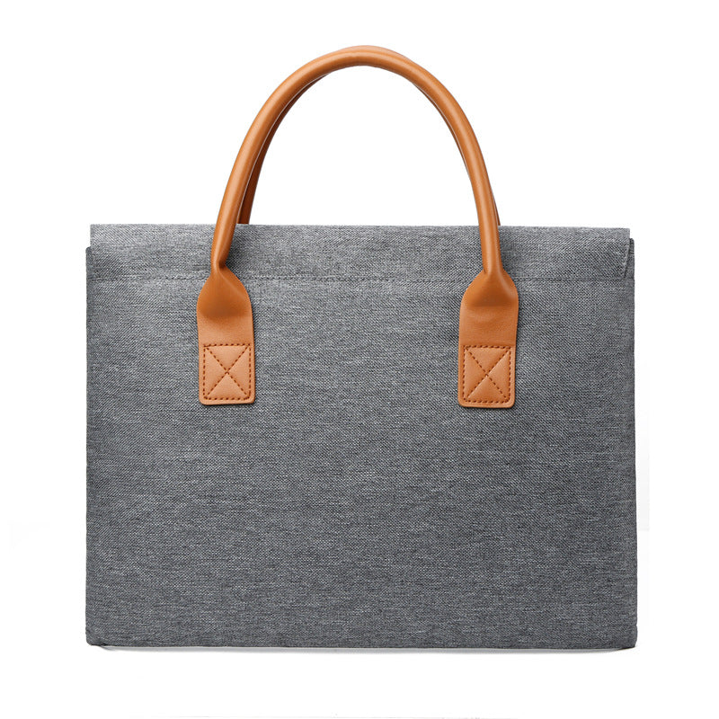 Elegant Laptop Bag with Practical Carrying System Bowlift