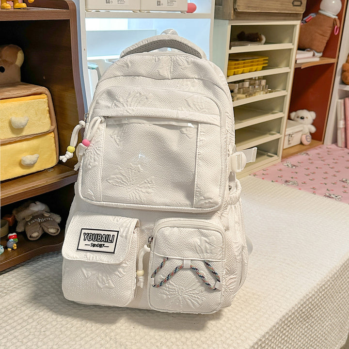 Adorable Cartoon-Themed Backpack Bowlift