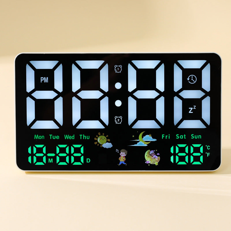 Digital table clock Bowlift