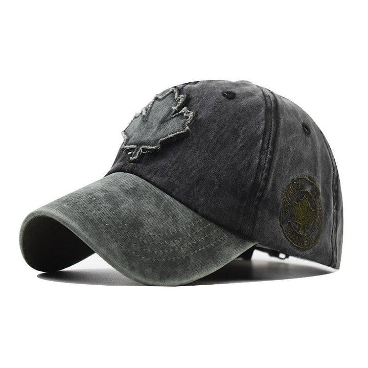 Women's Distressed Canvas Baseball Cap Bowlift