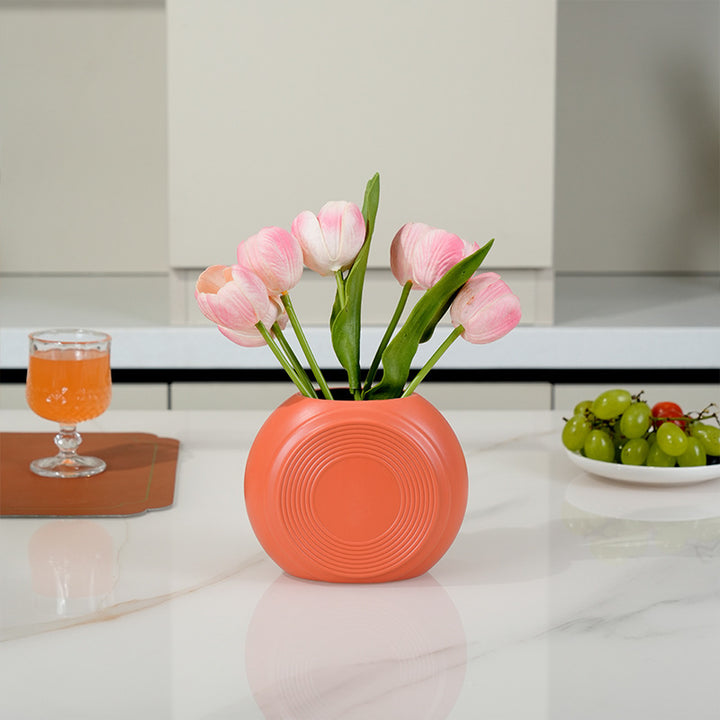 Artistic Round Decorative Planter Bowlift