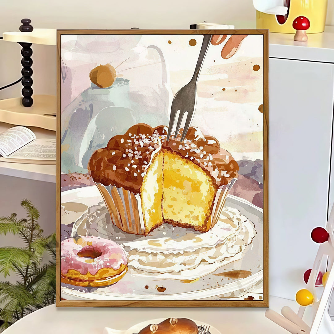 Whimsical Culinary Art Print Bowlift