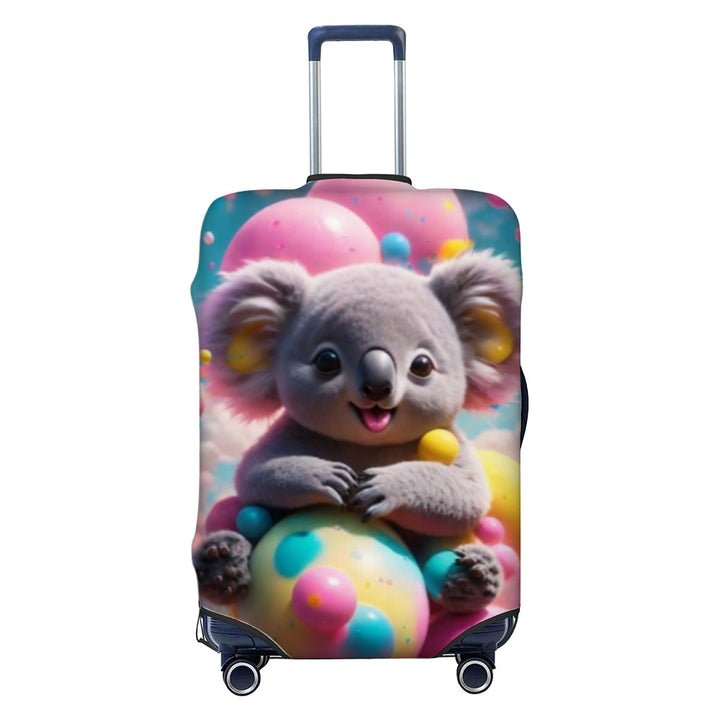 Unisex Hard-shell suitcase with cute cat motif Bowlift