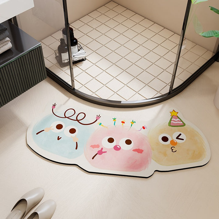 Decorative Shower Mat Bowlift