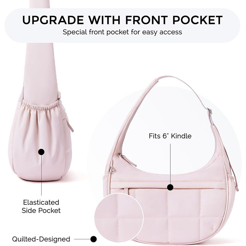 Fashionable tote bag with practical compartments Bowlift