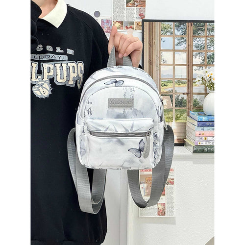 Patterned Mini Backpack Bowlift