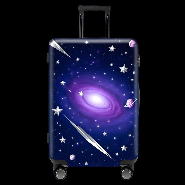 Women's Hard Shell Travel Suitcase with Eye-Catching Phrase Design Bowlift