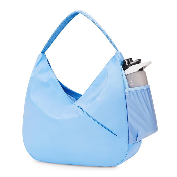 Practical sports bag with side compartment for water bottle Bowlift