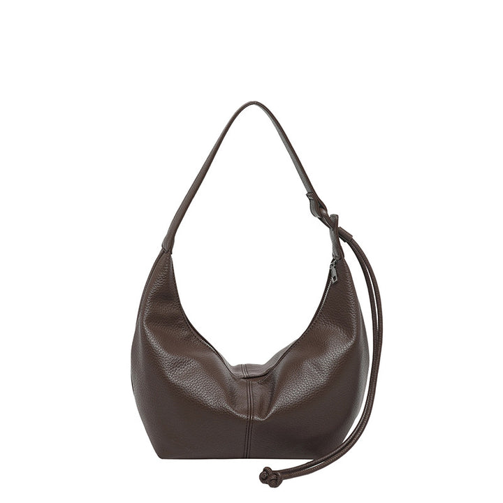 Leather Hobo Bag Bowlift