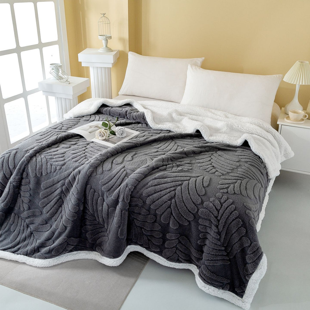 Cozy Fleece Throw Blanket Bowlift