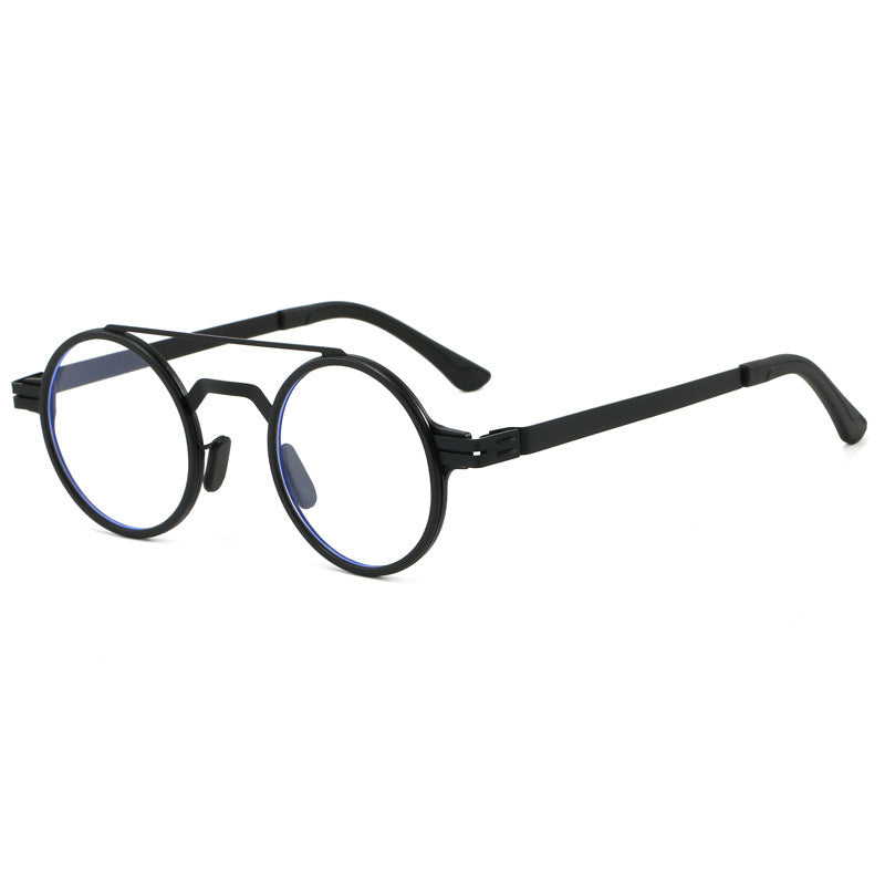 Ladies fashionable round sunglasses with minimalist design Bowlift