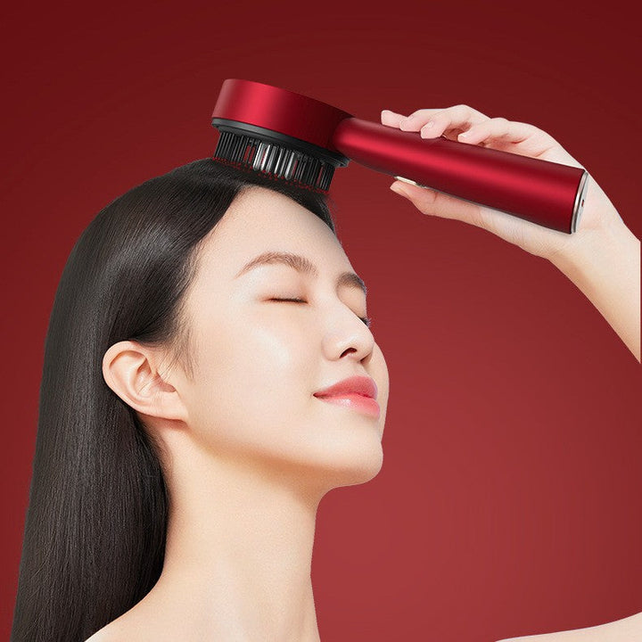 BowLift | Scalp Massager Brush with Red Light Therapy for Hair Growth and Skin Health - Ergonomic Design for All Hair Types