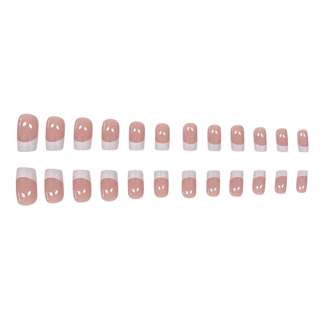 French Tip Nail Art Enhancements Bowlift