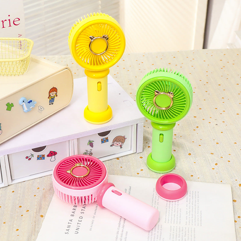 Portable Mini Hand Fan with Animal Design Bowlift