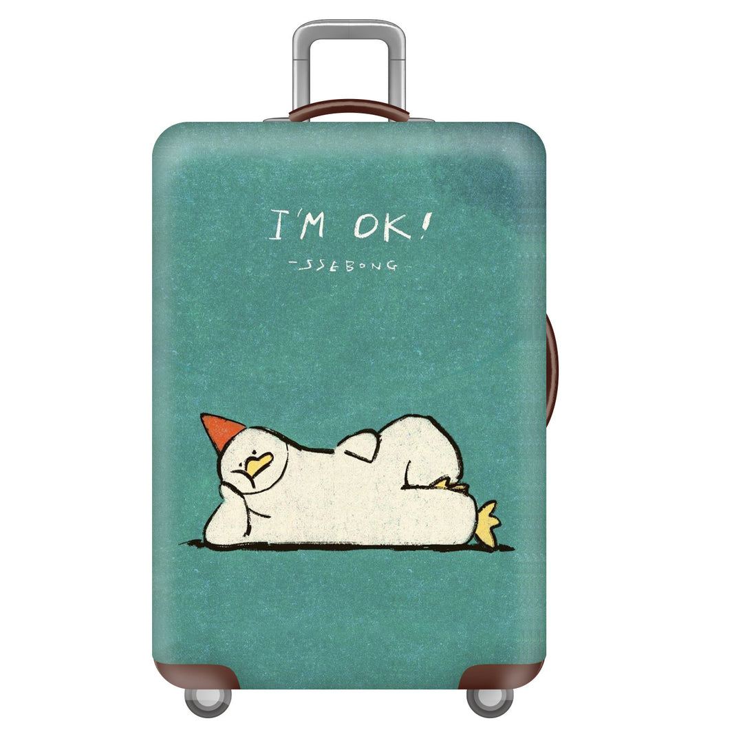 Women’s Hardshell Luggage with Creative Cartoon Design Bowlift
