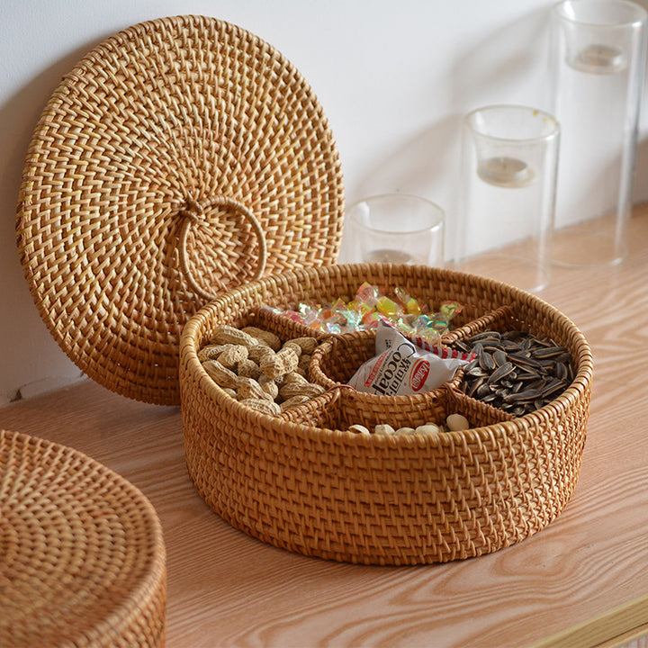 Handmade storage bowl with compartments Bowlift