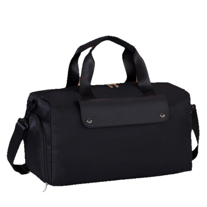 Travel bag with practical compartment design and detachable shoulder strap Bowlift