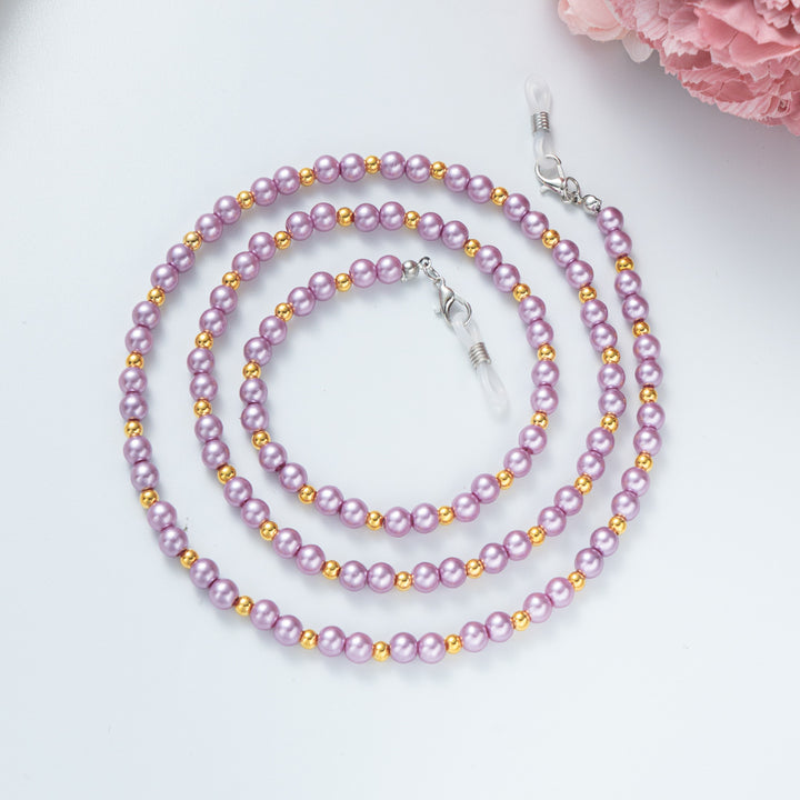 Glamorous Beaded Eyewear Chain Bowlift