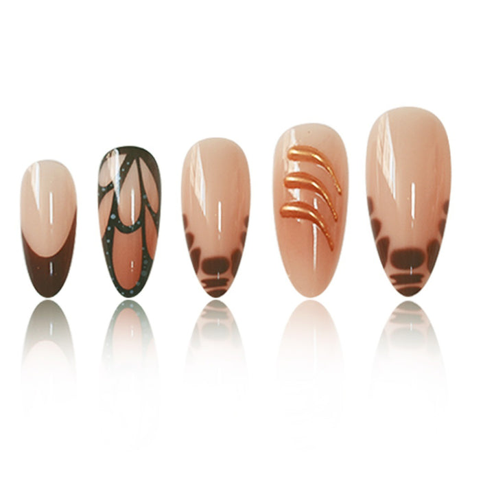 Artistic Ombre Nail Art Extensions Bowlift