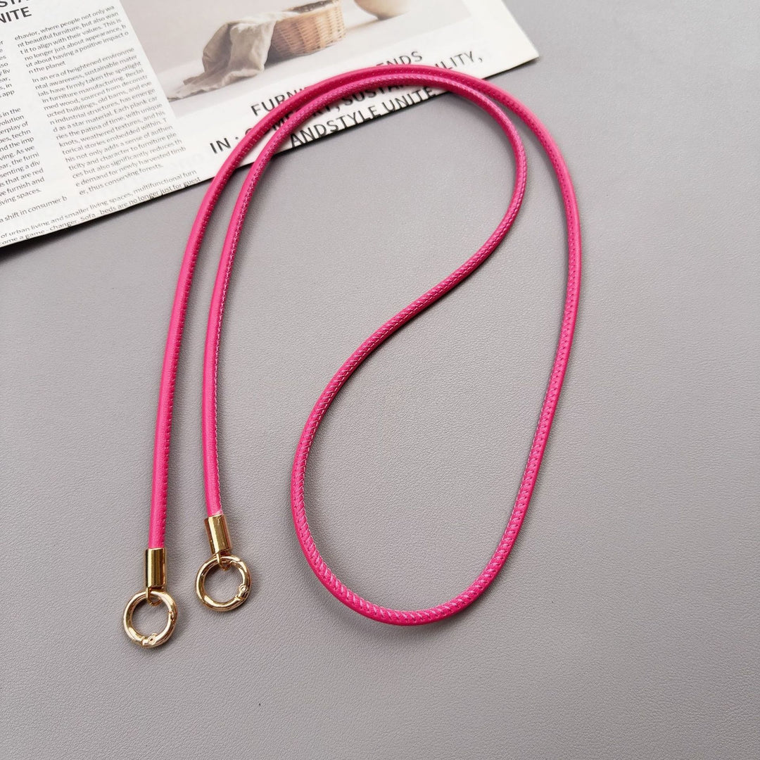 Premium Faux Leather Lanyard Bowlift