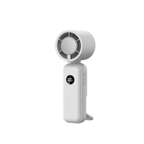 Ladies portable high-performance hand fan with digital battery display Bowlift