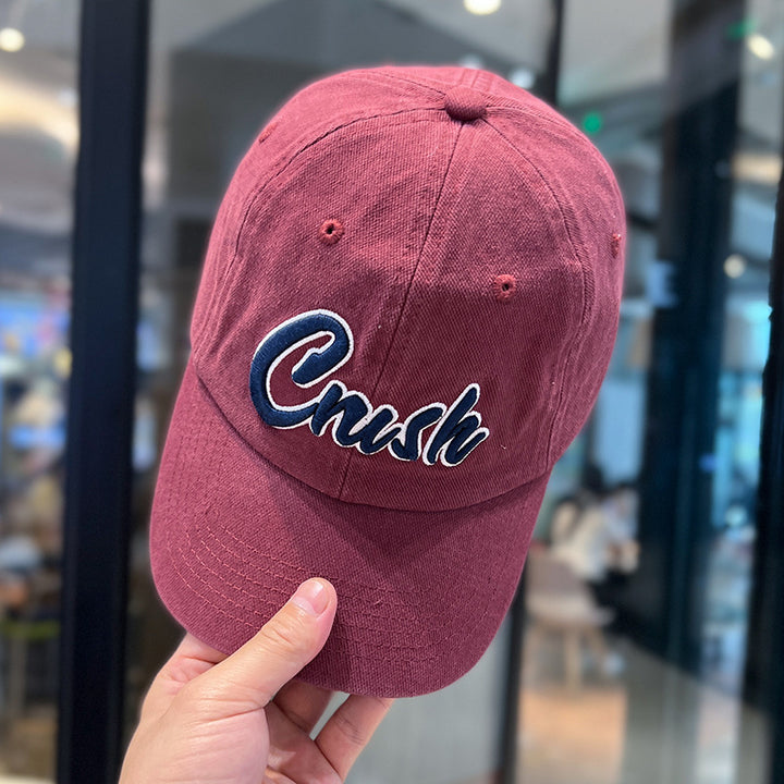 Women's Embroidered Casual Baseball Cap Bowlift
