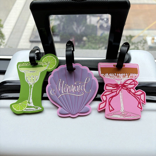 Mermaid Shell-Shaped Luggage Tag Bowlift