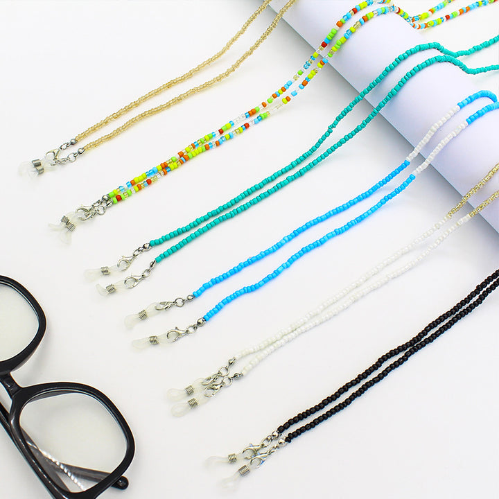 Beaded Eyewear Holder Chain Bowlift