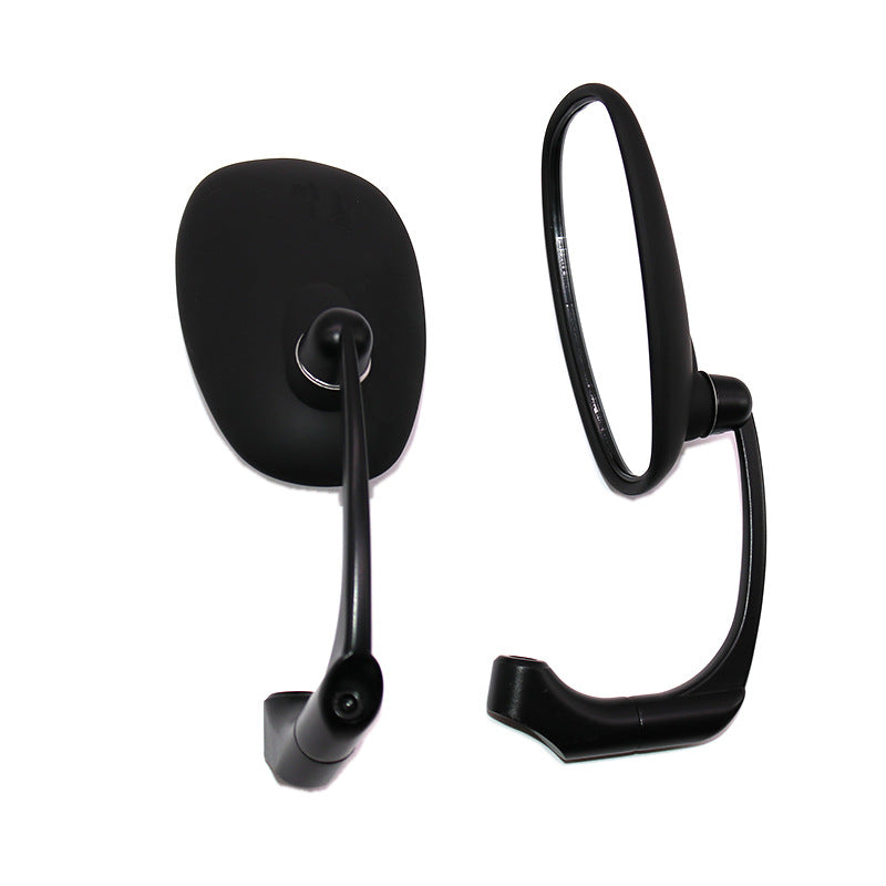 Chrome Plated Adjustable Motorcycle Mirrors Bowlift