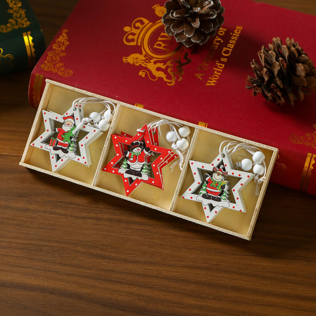 Festive Tree Shaped Ornaments Bowlift