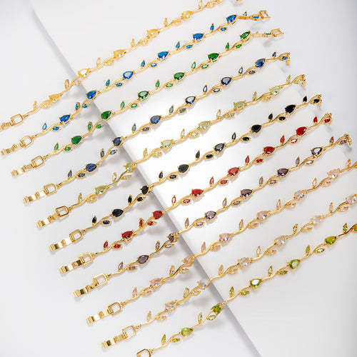 Elegant Floral Design Statement Bracelet Bowlift