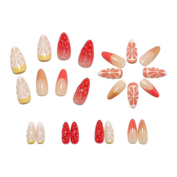Trendy Art Nails in Fruit Design Bowlift