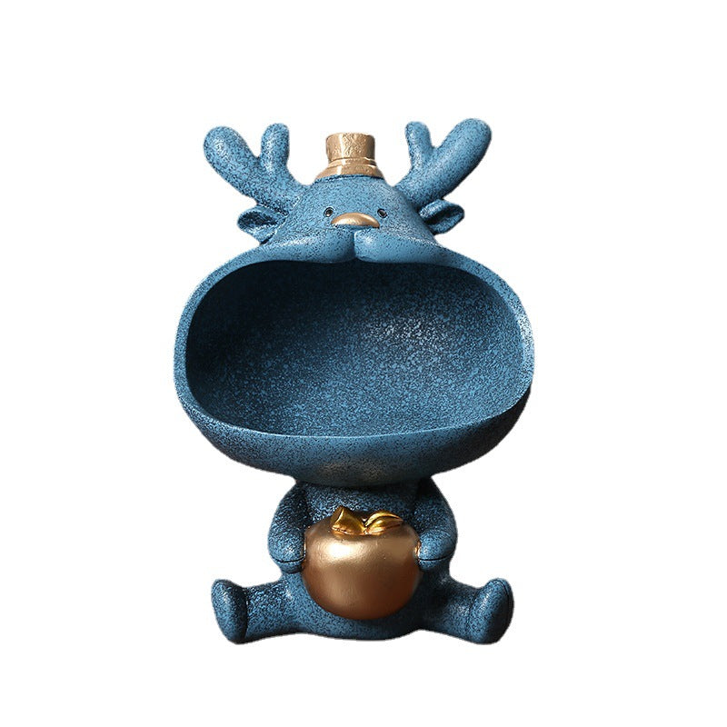 Playful Frog Decoration Bowlift