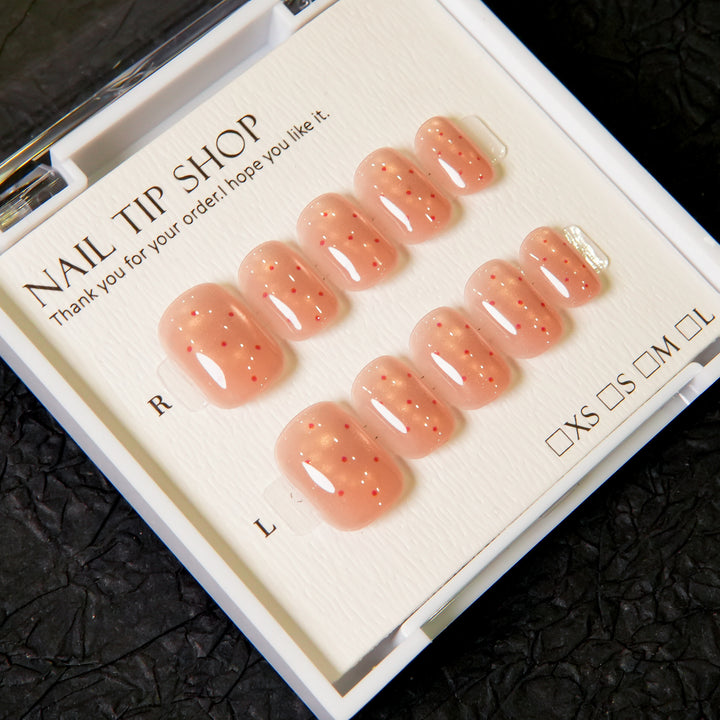 Sparkling Press-On Nail Tips
