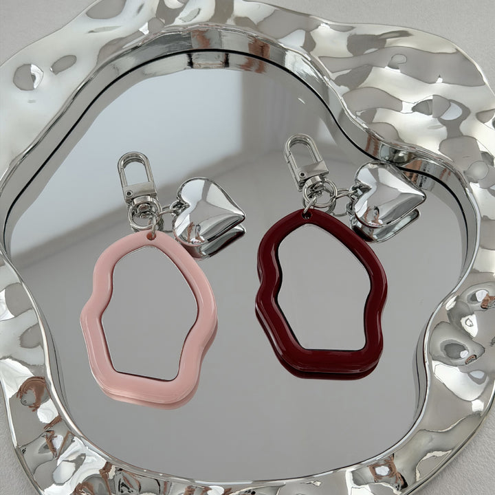 Creative Mirrored Keychain Bowlift