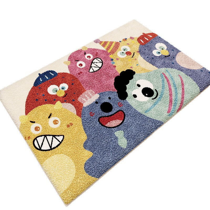 Fun Monster-Themed Bathroom Mat Bowlift
