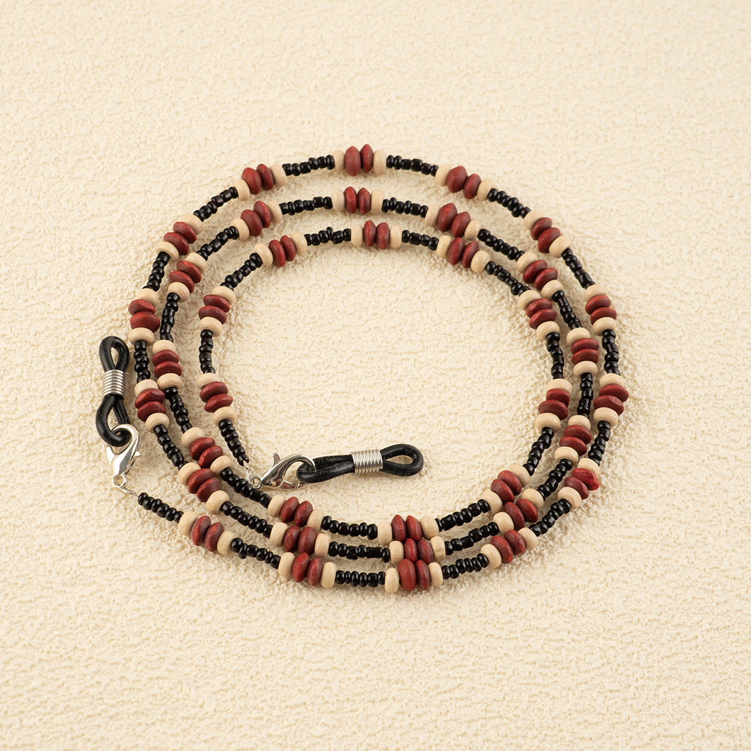 Beaded Eyewear Chain Bowlift