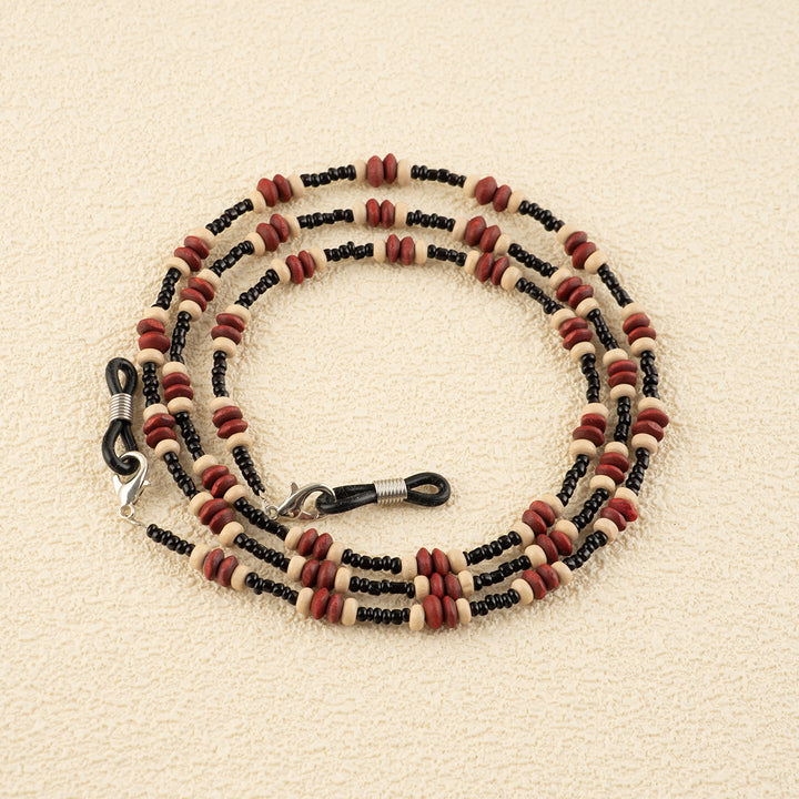 Beaded Eyewear Chain Bowlift