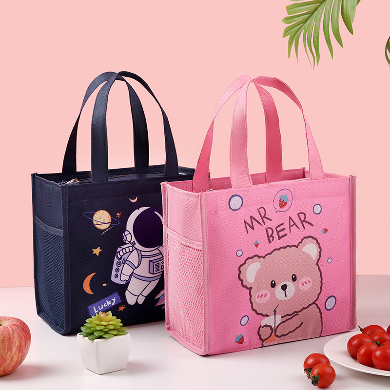 Kids Insulated Cartoon Lunch Bag Bowlift
