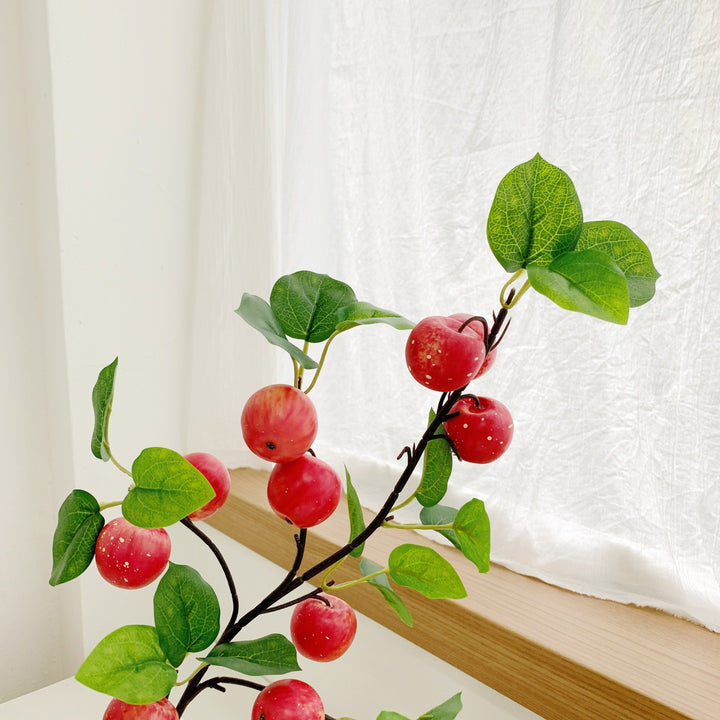 Decorative Faux Fruit Branch Arrangement