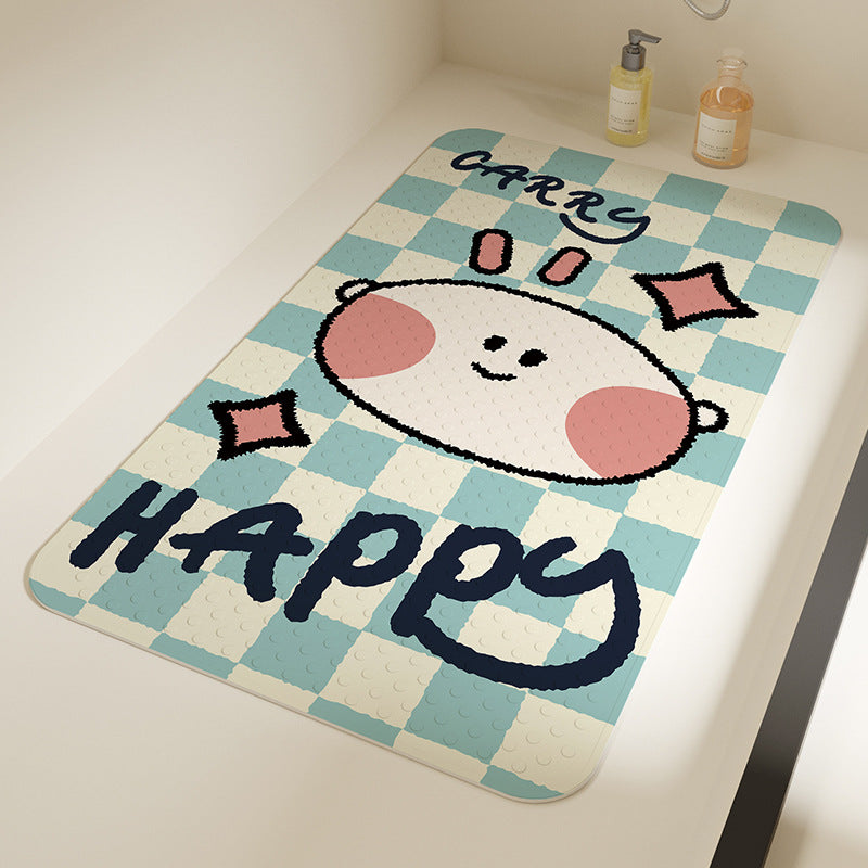 Fun Printed Bathroom Mat Bowlift