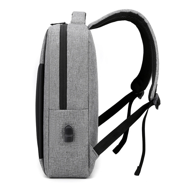 Sleek Tech-Enhanced Laptop Backpack Bowlift
